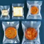Bao bì đựng bánh kẹo trà hoa, túi TRẮNG MỜ - set 100c nhiều kích thước