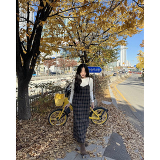 Yếm caro dáng dài Ma Vie