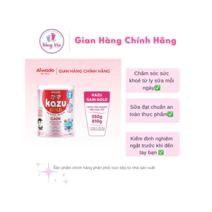 {Hot} Sữa mát tăng cân Kazu Gold Gain 0,1,2 cho bé