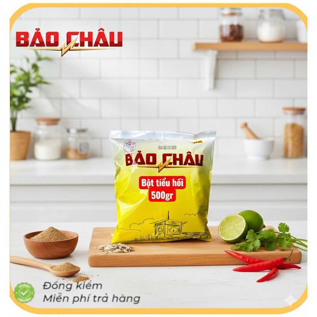 🌟 Bột Tiểu Hồi Bảo Châu 500gr - Gia Vị Tinh Hoa, Đậm Đà Hương Vị Á Đông