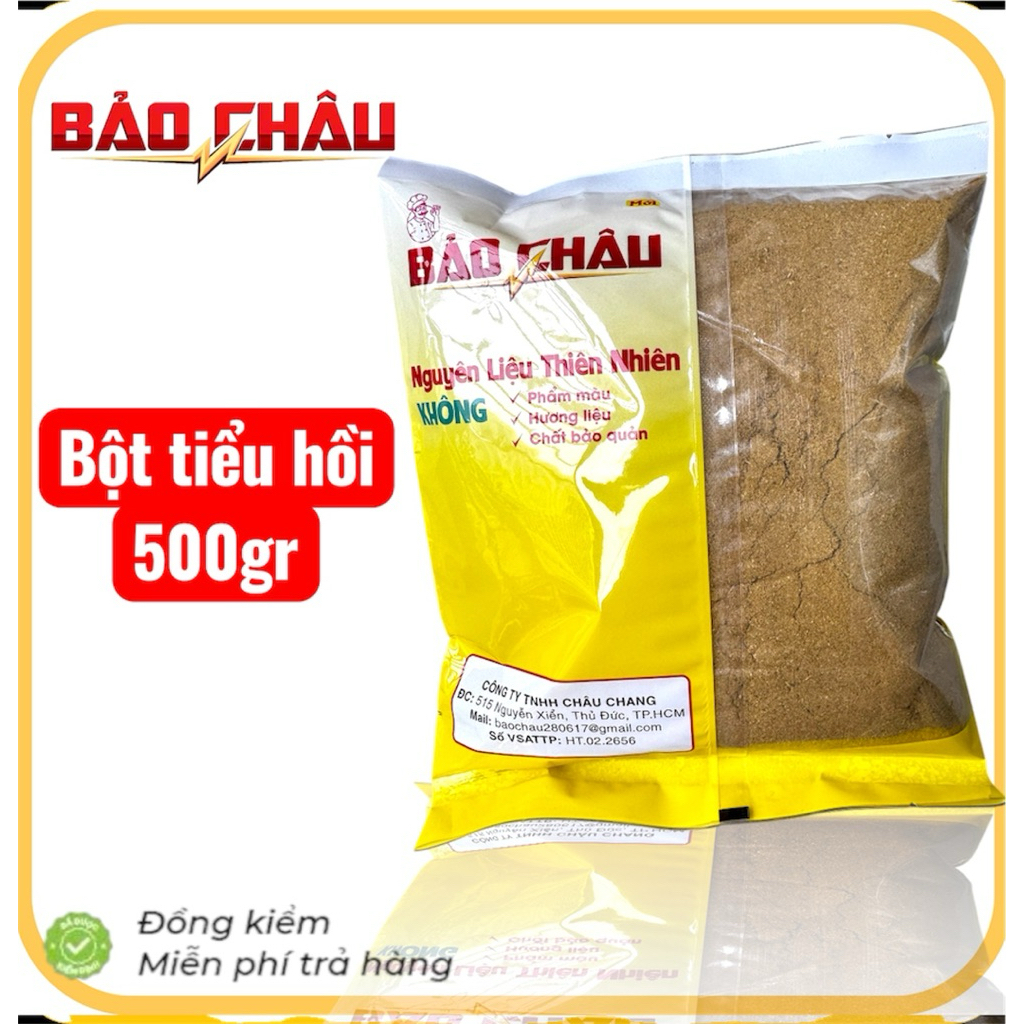 🌟 Bột Tiểu Hồi Bảo Châu 500gr - Gia Vị Tinh Hoa, Đậm Đà Hương Vị Á Đông