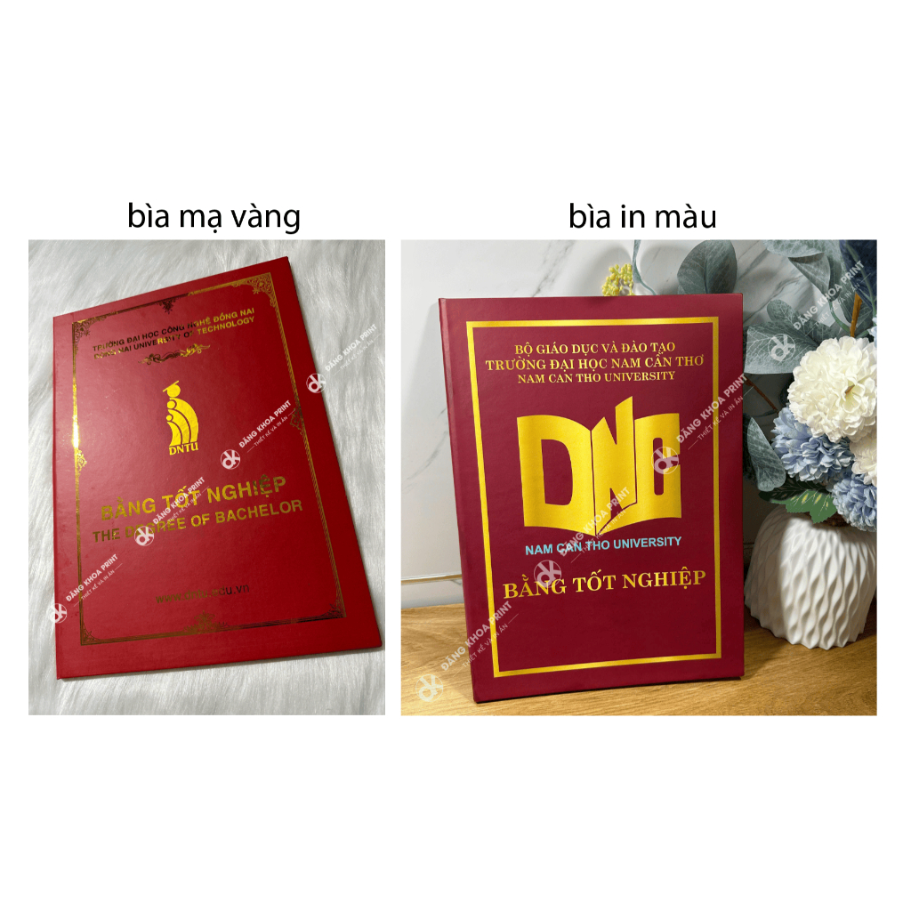 [THIẾT KẾ THEO YÊU CẦU] In bìa kẹp giấy khen cho spa, công ty, trường học; bìa tốt nghiệp, bìa ký kết; bìa chứng chỉ