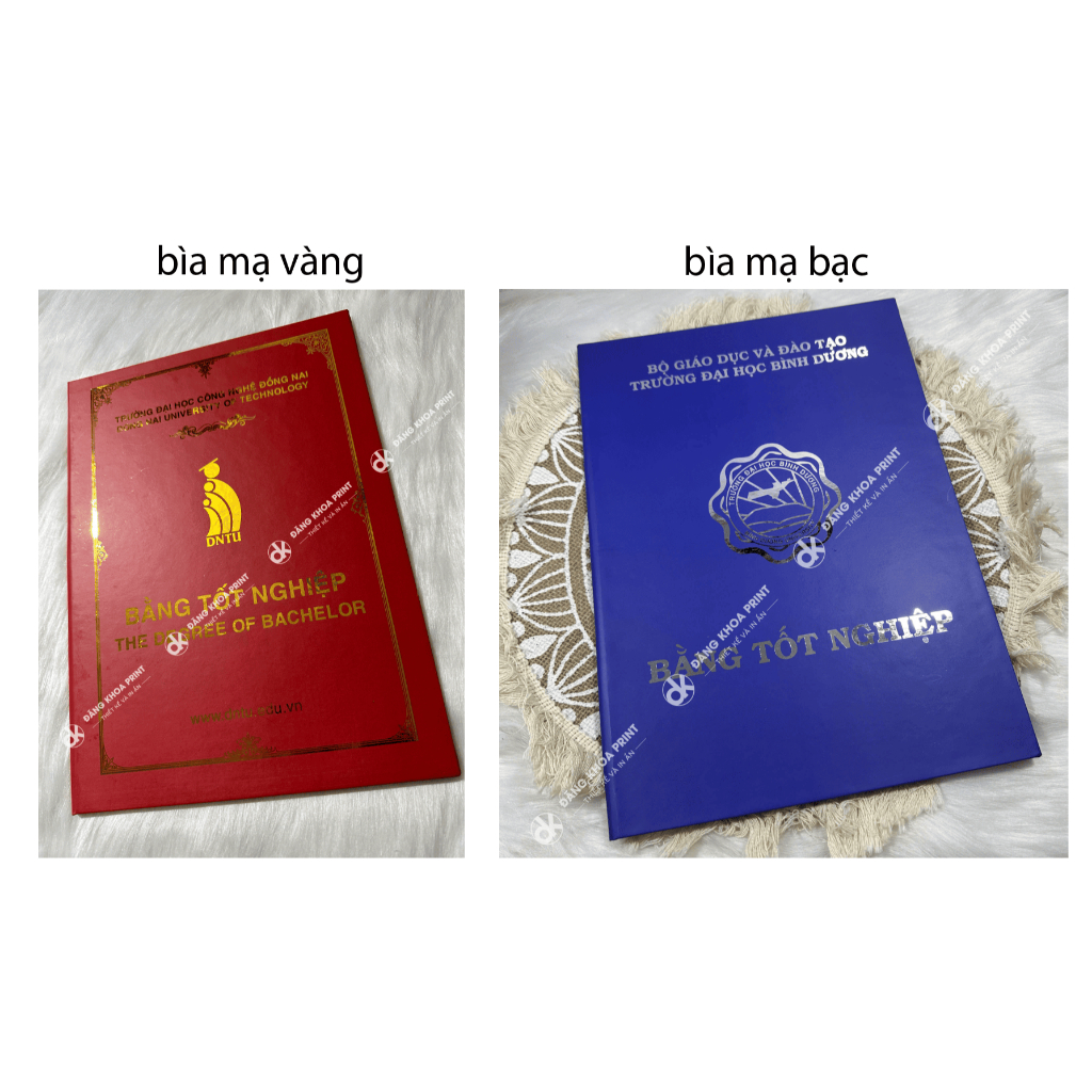 [THIẾT KẾ THEO YÊU CẦU] In bìa kẹp giấy khen cho spa, công ty, trường học; bìa tốt nghiệp, bìa ký kết; bìa chứng chỉ