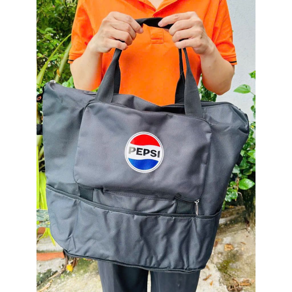 Túi xách 2 tầng. HKM pepsi