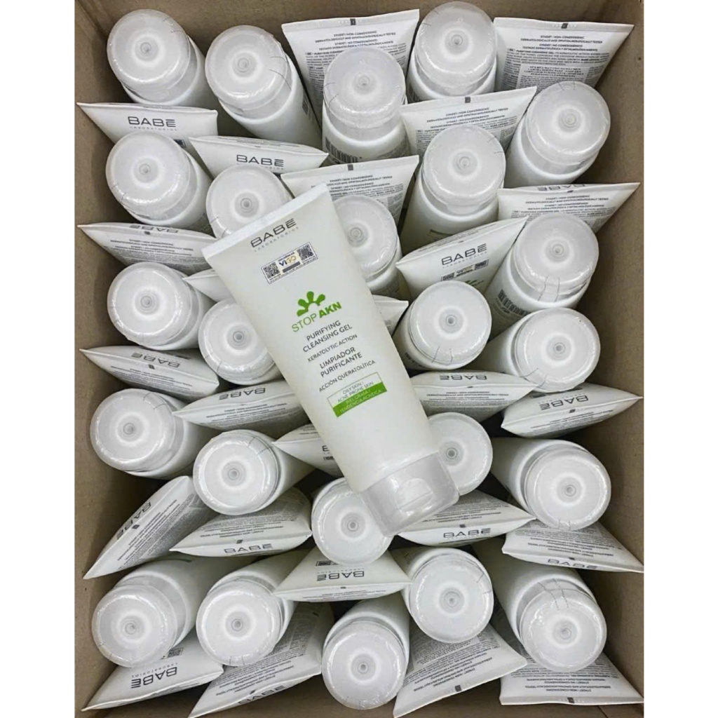 Sữa Rửa Mặt Babe Stop Akn Purifying Cleansing Gel