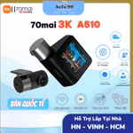 Camera Hành Trình 70mai 3K A510 All New Ghi Hình 2 Kênh Trước Sau Chất Lượng 3K UHD HDR (Bản Quốc Tế 2025 — ảnh 1