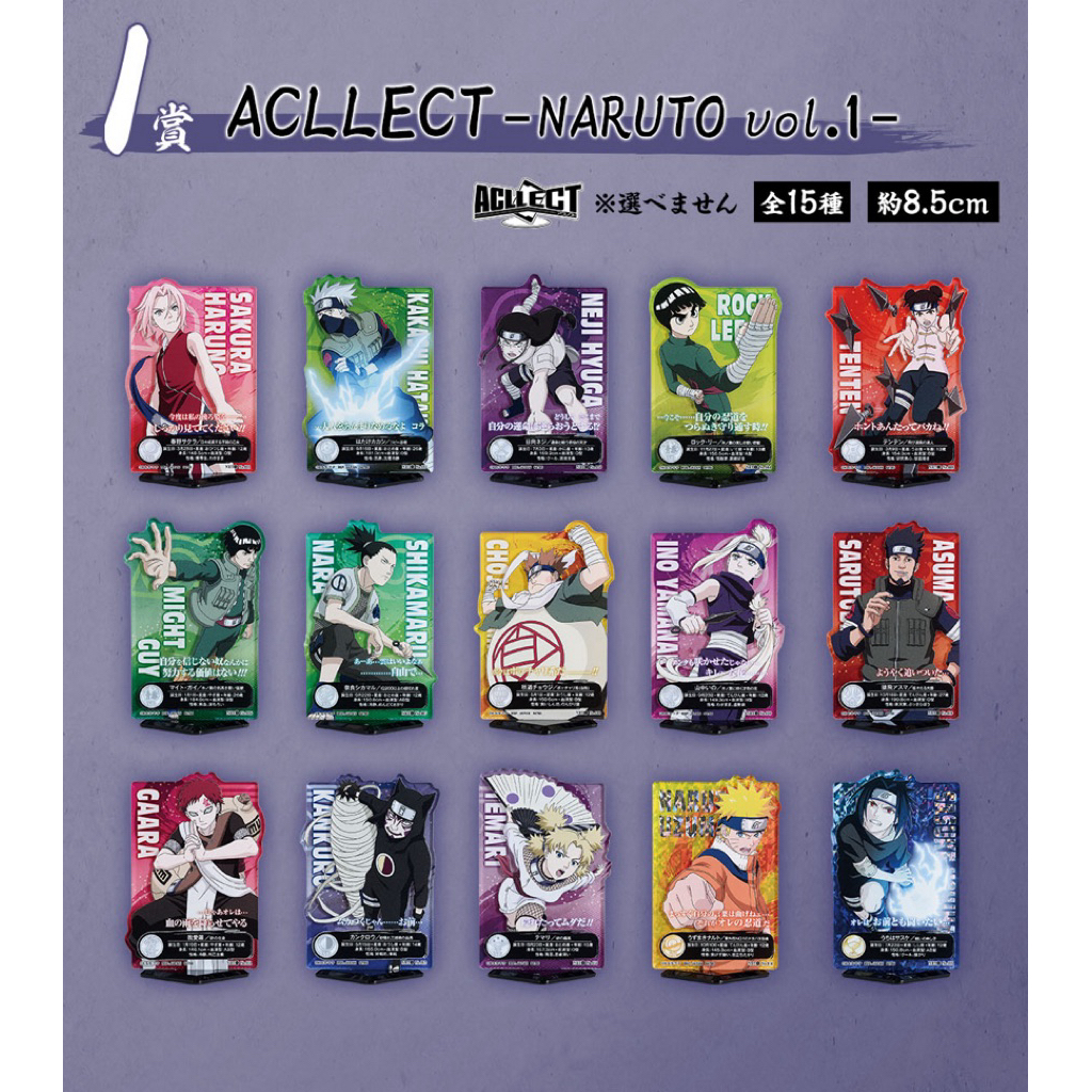 Naruto Ichiban kuji 2025 - Giải phụ line Sóng quốc, Chunin