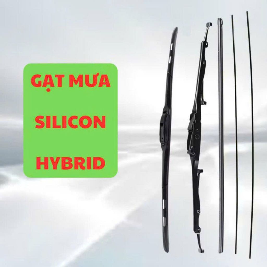 Gạt Mưa Ô Tô DAEWOO LEGANZA , LACETI, GENTRA, LANOS, MATIZ Loại Silicon Nano Lưỡi Gạt Sạch Êm