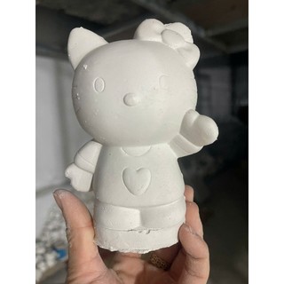 [Tặng một dây 6 ô màu khi mua 2 tượng ]Tượng tô màu thạch cao dành cho bé gái, bé thỏa sức sáng tạo