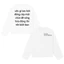 Áo Thun boxy tay dài in câu Rap Ước gì tao bớt đẳng cấp một chút Form Unisex 250Gsm Cotton