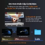 Camera Hành Trình 70mai 3K A510 All New Ghi Hình 2 Kênh Trước Sau Chất Lượng 3K UHD HDR (Bản Quốc Tế 2025 — ảnh 6