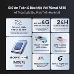 Camera Hành Trình 70mai 3K A510 All New Ghi Hình 2 Kênh Trước Sau Chất Lượng 3K UHD HDR (Bản Quốc Tế 2025 — ảnh 2