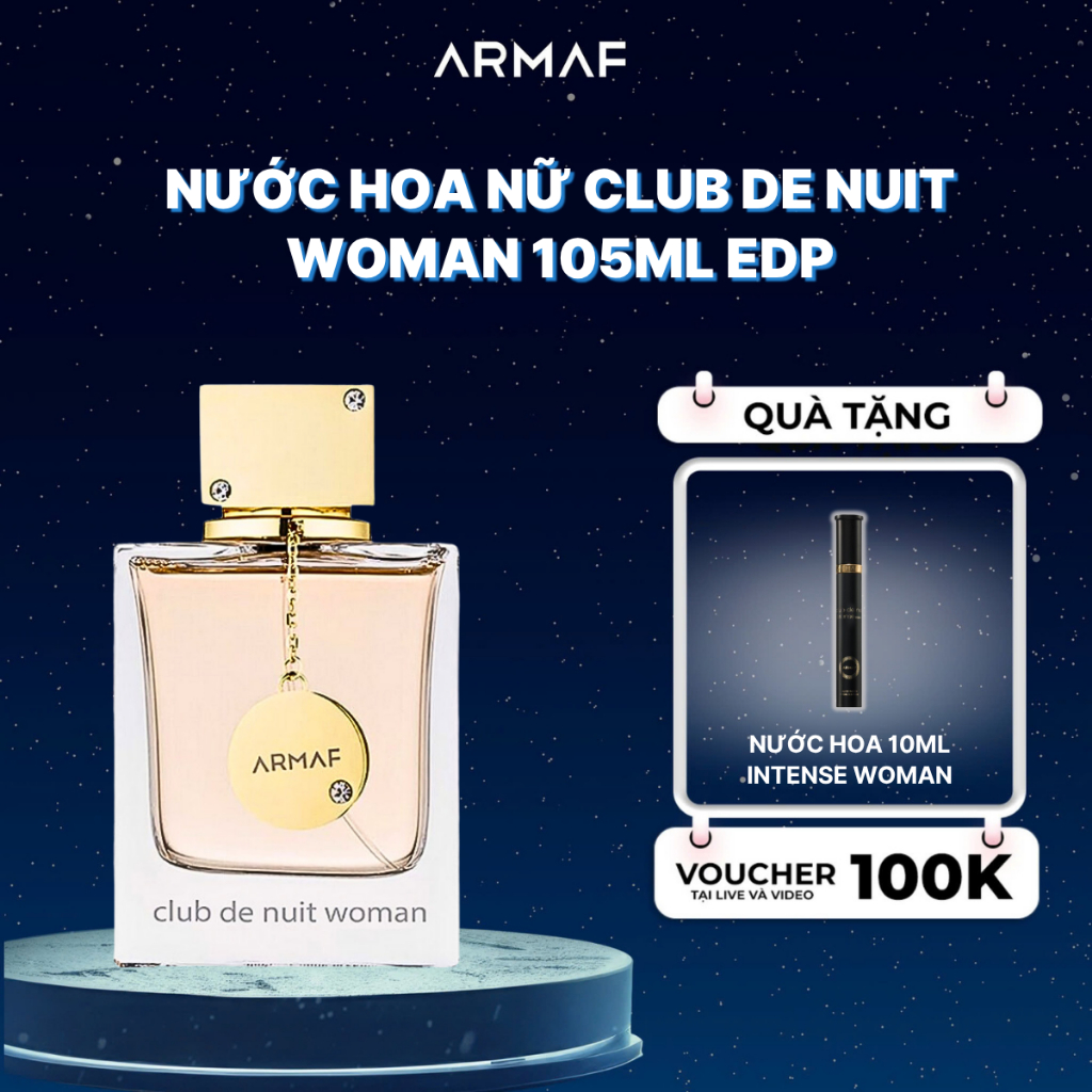 Nước Hoa Nữ ARMAF Club de Nuit Woman EDP 105ml