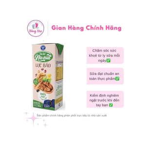 {Sale Sốc} Sữa Hạt Lục Bảo Nu_nut 1t 48h 180ml cho cả gia đình
