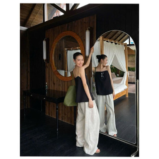 Cami Top /By Cor/ Áo 2 dây Linen