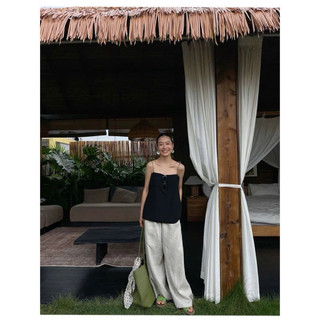Cami Top /By Cor/ Áo 2 dây Linen