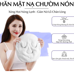 Mặt nạ xông hơi, chờm nóng, lạnh, ủ ấm, chăm sóc da mặt spa có thể tái sử dụng