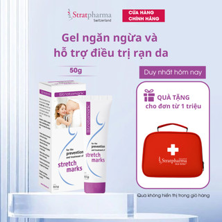 Gel Silicone ngăn ngừa và làm mờ rạn da Stratamark 50g