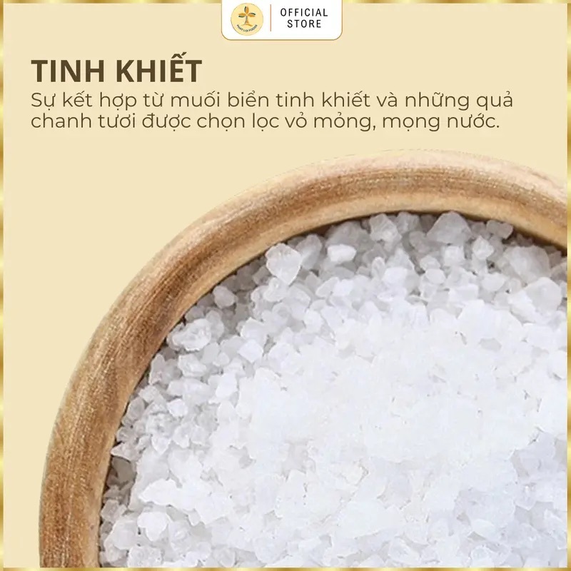 Chanh Muối  hũ 600gram - Phat Loi Foods - Chanh tự nhiên, không chứa bảo quản