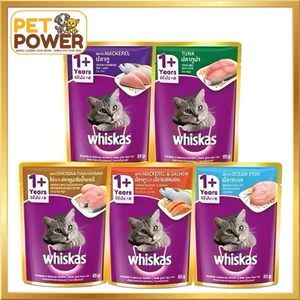 Pate Whiskas Cho Mèo Con & Mèo Trưởng Thành – Thức Ăn Mềm Thơm Ngon Dinh Dưỡng 80g/400g