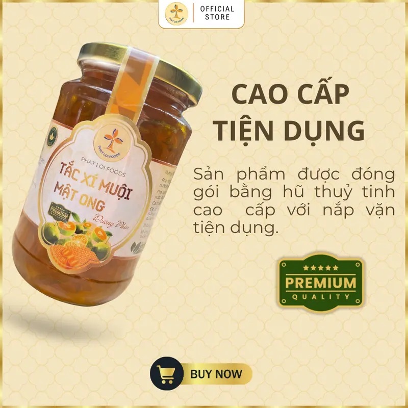 TẮC XÍ MUỘI MẬT ONG ĐƯỜNG PHÈN - PHAT LOI FOODS - không chất bảo quản, tiện dụng dễ dùng