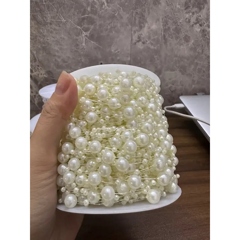 Chuỗi Ngọc Dùng Trang Trí Hoa Cưới