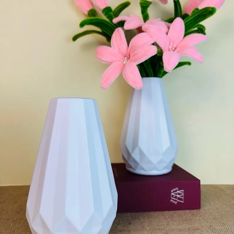 Bình Hoa Nhựa Đề Cắm Hoa Giả Gốm Sứ