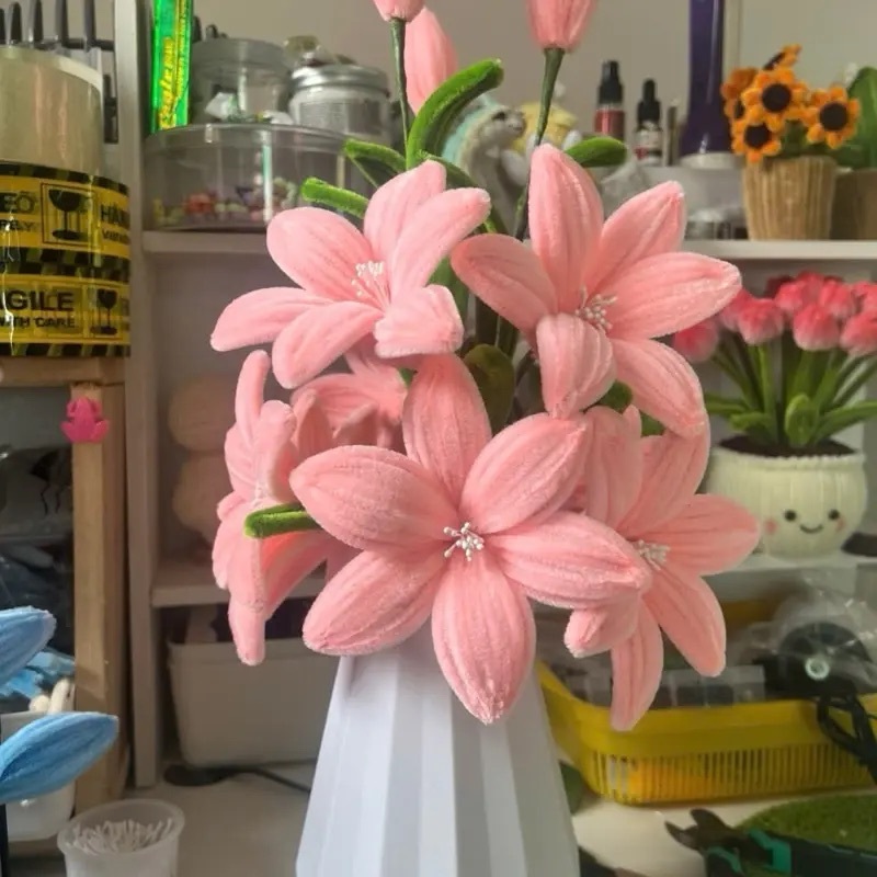 Bình Hoa Nhựa Đề Cắm Hoa Giả Gốm Sứ