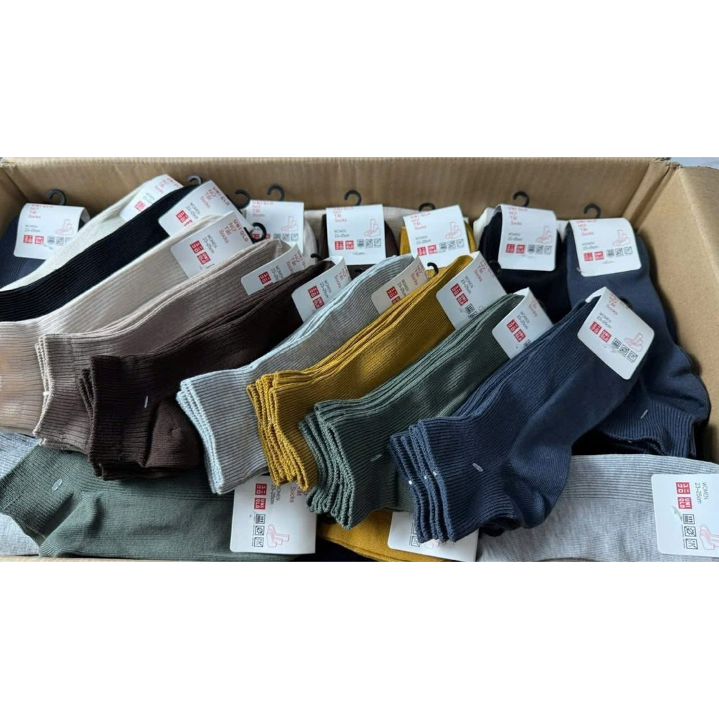 Combo 3 Tất Uni cổ trung xuất dư