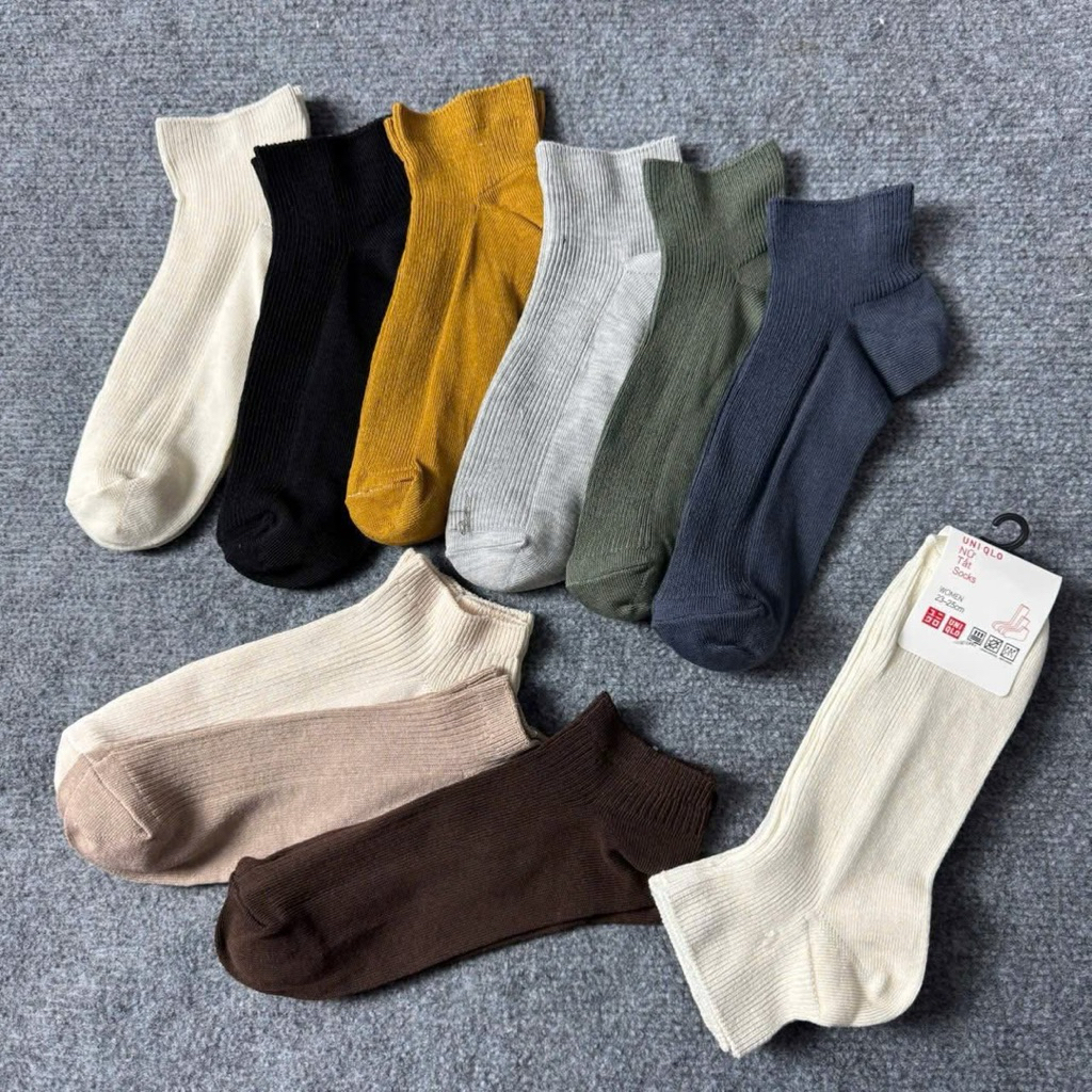 Combo 3 Tất Uni cổ trung xuất dư