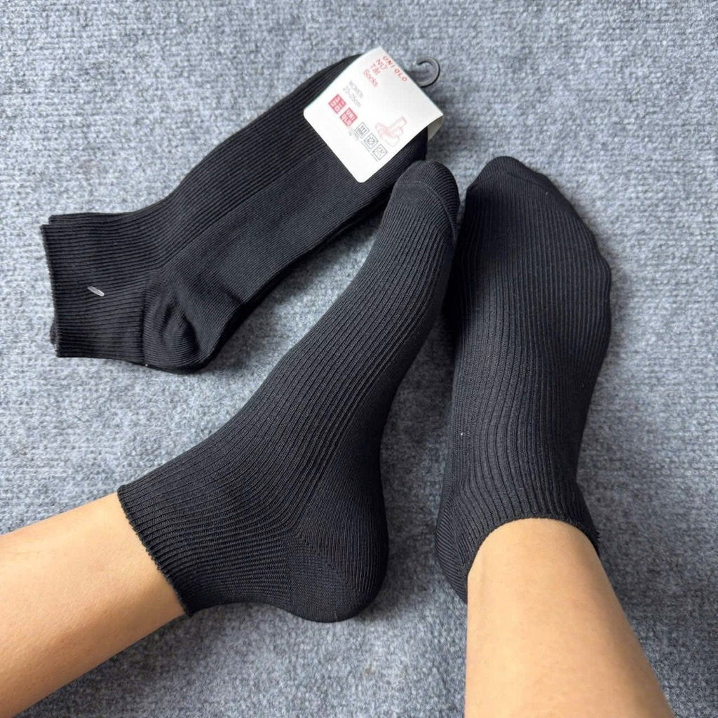 Combo 3 Tất Uni cổ trung xuất dư