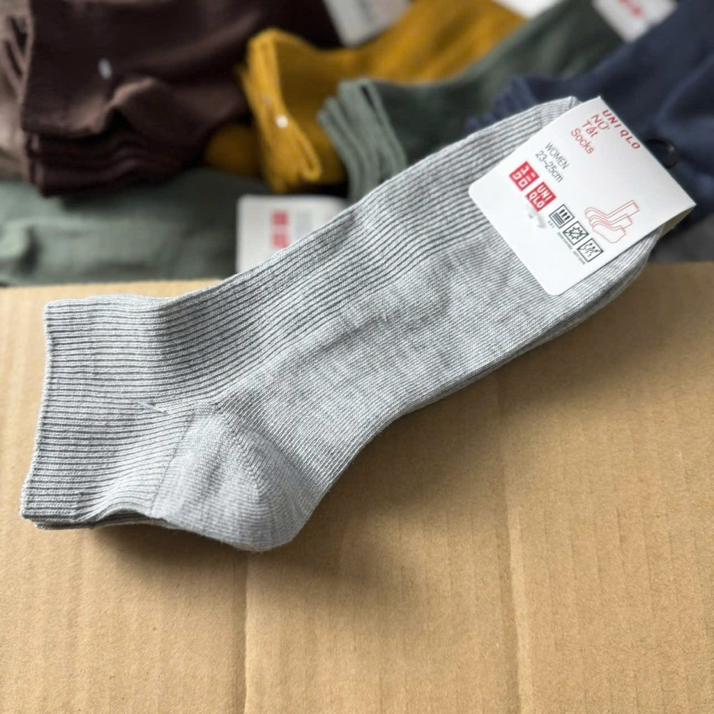 Combo 3 Tất Uni cổ trung xuất dư