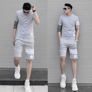 ⚡️ XẢ KHO ⚡️ ĐỒ BỘ NAM - BỘ THỂ THAO NỮ BỐN SỌC ,SÉT MẶC NHÀ QUẦN VÀ ÁO THUN NGẮN TAY k1