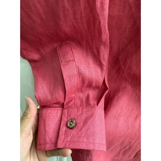 (Hàng sẵn) Áo sơ mi nữ linen tưng washed FORM DÀI - JUNE LINEN #A32