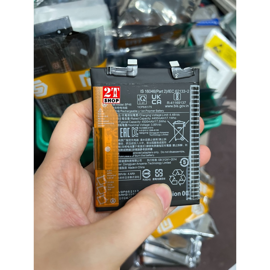 PIN xaomi mi 12/ 12X/ 12S (BP46) chánh hãng, dung lượng 4500mAh ...