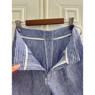 Quần short ngố lưng tây, chất Linen tưng premium washed. JUNE LINEN-Q05