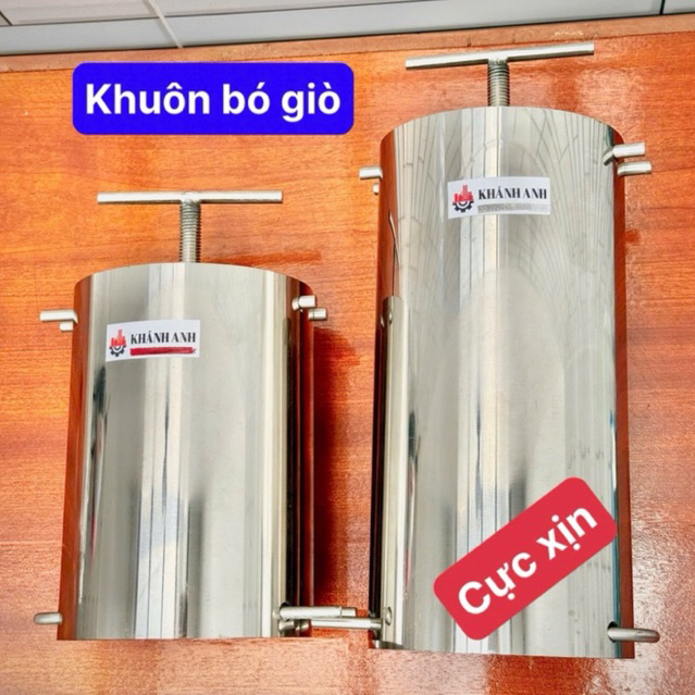 KHÁNH ANH Khuôn Bó Giò Thủ Inox 304 Loại Dày, khuôn Làm Giò Chả 0.5kg ...