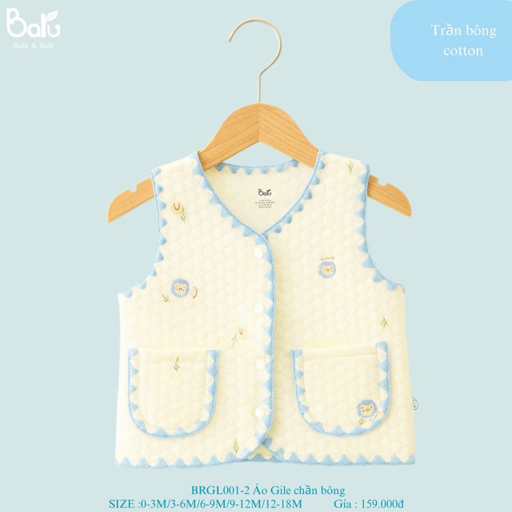 Áo Gile chần bông BRGL001-2