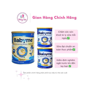 {Deal Sốc} + quà Sữa Babyme Gold,Grow, số 1,2,3 900g [Date 2027] cho bé