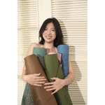 Thảm tập Yoga định tuyến Louis Yoga - AURA - Pu cao su xơ dừa siêu bám kèm túi đựng 2 lớp chống nước — ảnh 4
