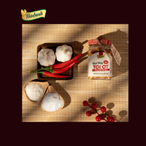Hạt điều tỏi ớt Hải Bình Gia Lai 110Gr - Hũ - Ăn Vặt (date mới) Food Nuts