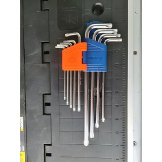 ĐỒ NGHỀ WADFOW Bộ 9 chìa lục giác sao T10- T50 , WHK3292 . WHK3291