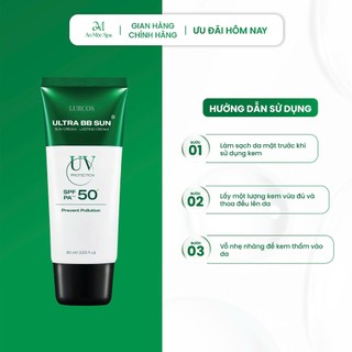 [ HỎA TỐC HN ] Kem Chống Nắng Lurcinn BB Ultrasun Không Nâng Tone Nam Nữ Chống Bụi Mịn - 60ml