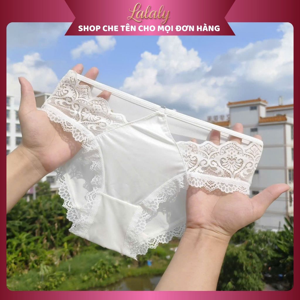Quần lót ren mềm mịn ôm dáng Lalaly L40, tôn đường cong quyến rũ – nữ tính ngọt ngào