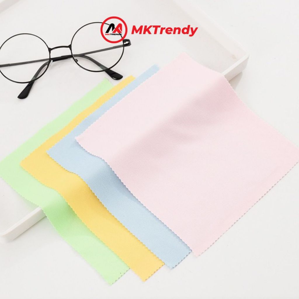 Khăn lau mắt kính điện thoại đa năng vải mềm mịn chuyên dùng phụ kiện thời trang MKTRENDY