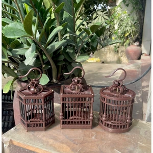 Lồng chim Mini Tròn thuần chim mộc, sâu , khuyên, hút mật, ốc mít
