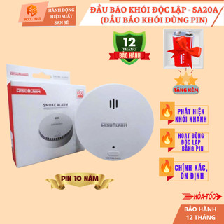 [Chính hãng] Đầu Báo K-h-ó-i Độc Lập dùng PIN Không Dây Của DAHUA-SA20A-P-in kín 10 năm-Lắp Đặt Dễ Dàng
