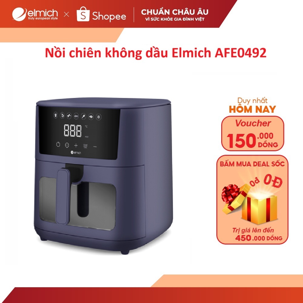 Nồi chiên không dầu Elmich AFE0492