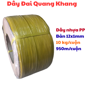 Dây đai nhựa pp 14mm, hàng chất lượng, giá rẻ nhất