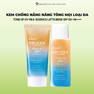 Kem Chống Nắng Nâng Tông Sunplay Skin Aqua Tone Up UV Latte Beige SPF 50+ PA++++ 50g